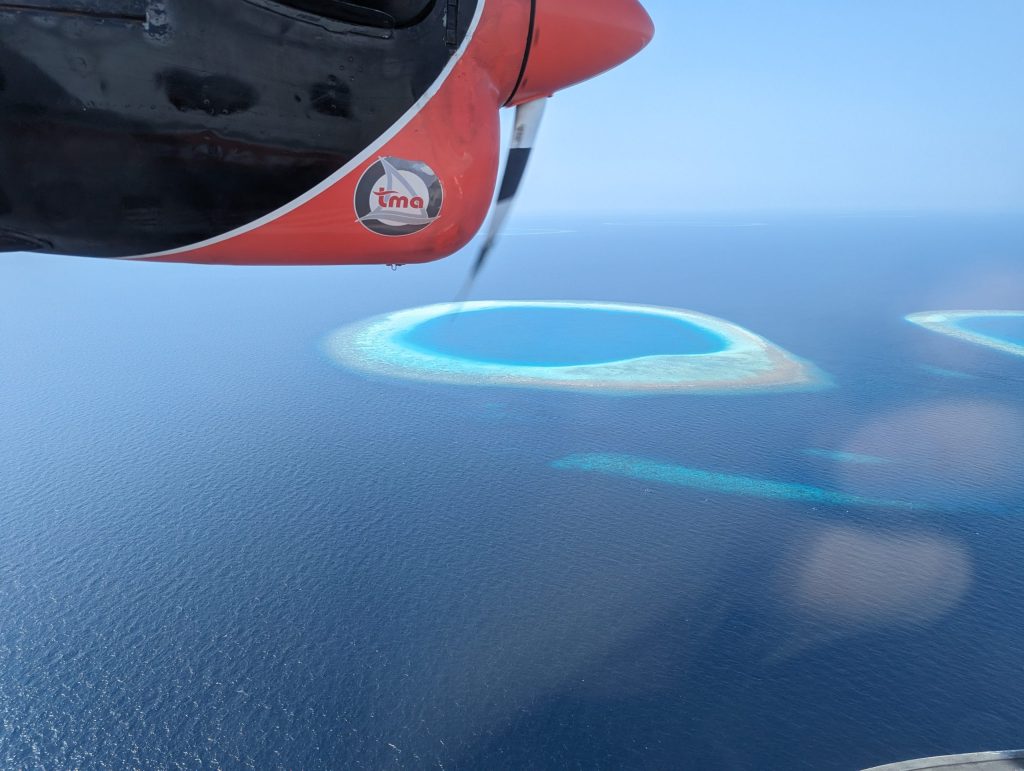 モルディブ水上飛行機
