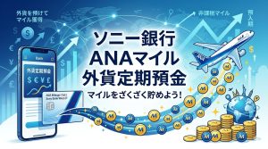 ソニー銀行ANAマイル外貨定期預金を徹底解説